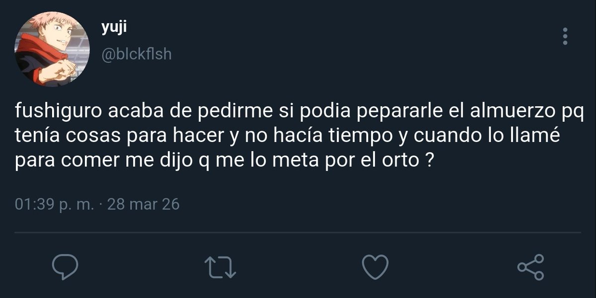 keijivel's tweet photo. AU ITAFUSHI — SHADOW BURDEN 

— donde Yuji se preocupa ante el extraño comportamiento de Megumi luego de una misión donde salio herido.

o donde luego de Megumi recibiera un fuerte golpe, su técnica maldita se ve afectada y sus shikigamis toman el control, incluidos sus clones. https://t.co/NOglhpShog