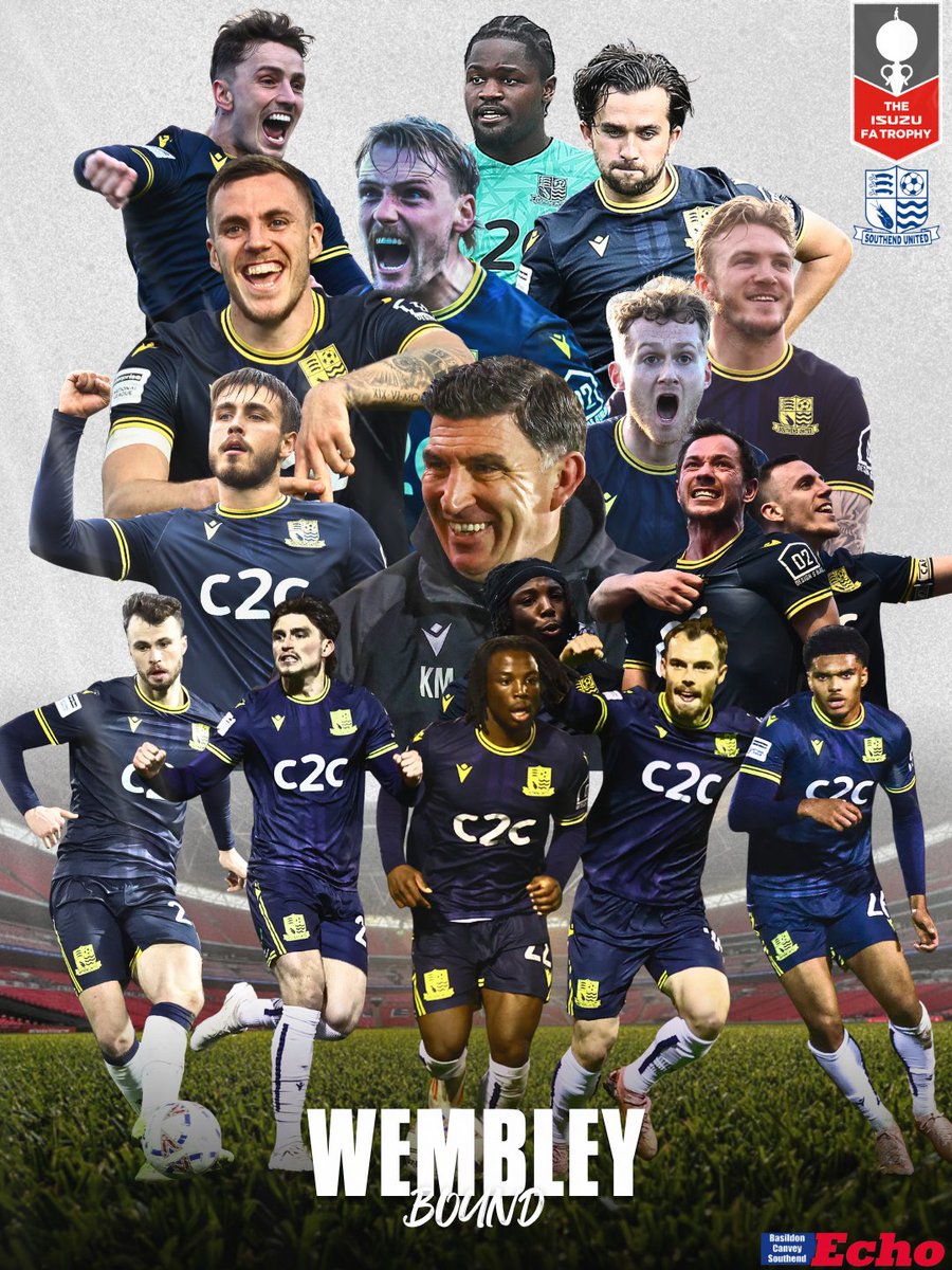A 3-1 win for Southend United and the Shrimpers are heading back to Wembley!