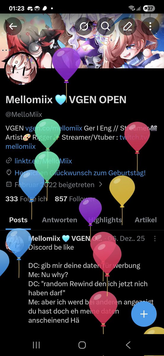 Mellomiix 🩵 VGEN OPEN tweet media
