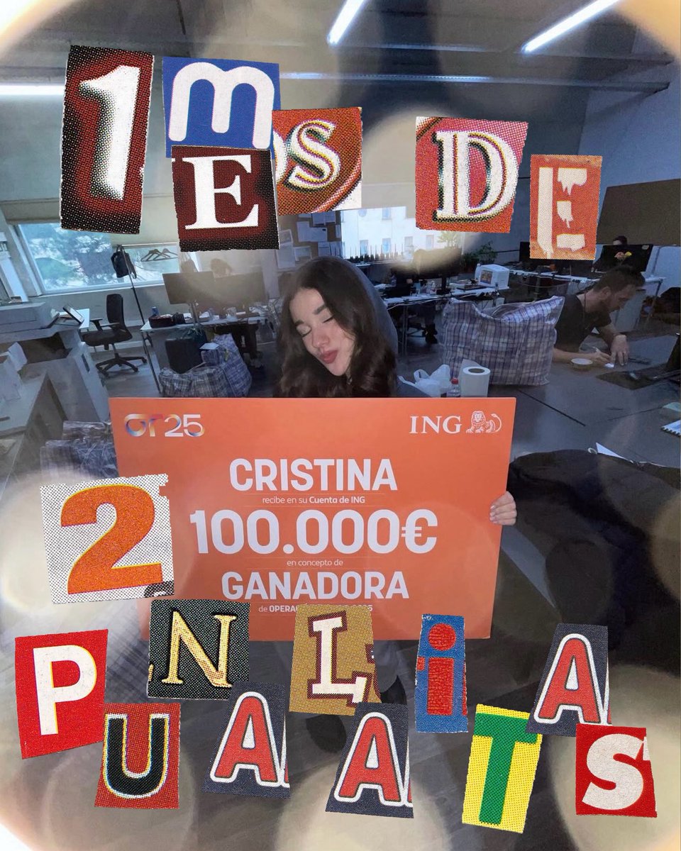 cristinaupdate_'s tweet photo. 🎉 ¡Hoy se cumple un mes desde que lanzamos el primer single de Cristina !
Estamos inmensamente orgullosos de su talento y del amor que hemos recibido. Este es solo el comienzo, y como fans, seguiremos apoyándote cada paso.
Vamos allá DE ANDALUCÍA AL MUNDO ❤️
#unmes #primer https://t.co/QDspQ9McGD