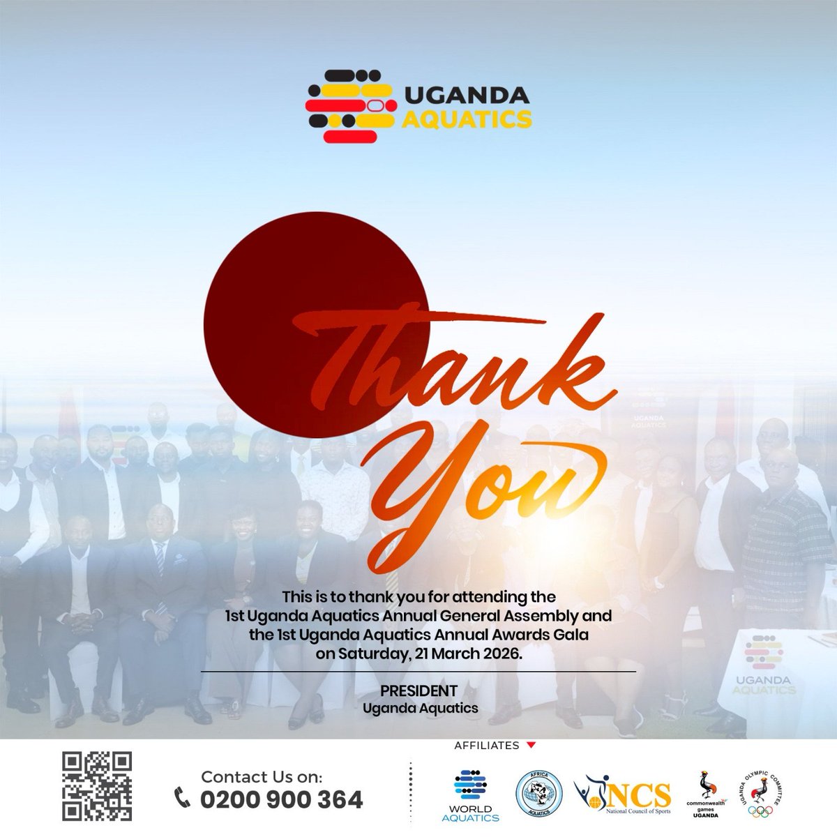 Uganda Aquatics tweet media