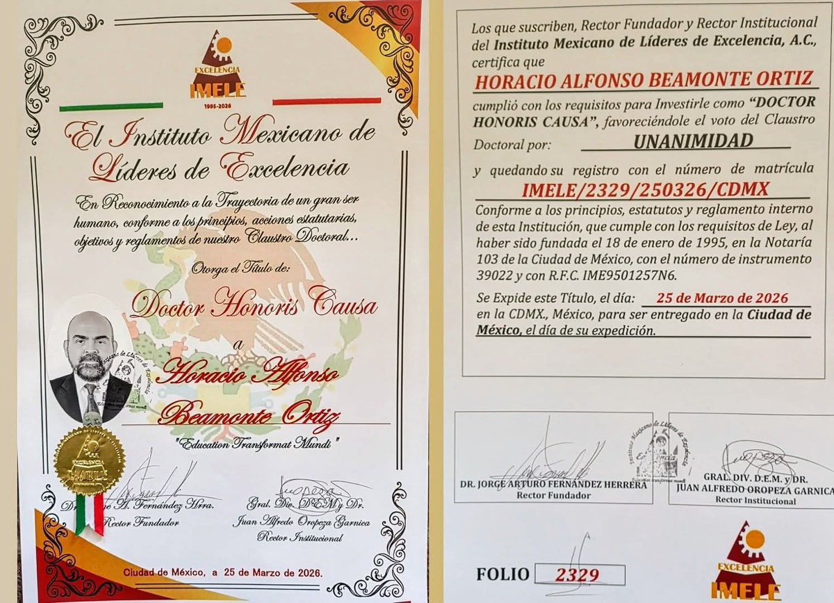 Horacio Beamonte tweet media