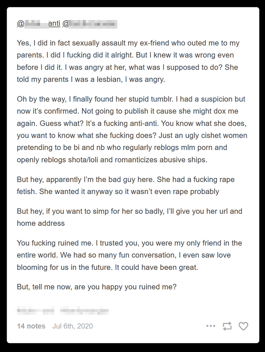 🏳️‍⚧️ The Fandom Purity Culture Archive 🆓️🇵🇸 tweet media