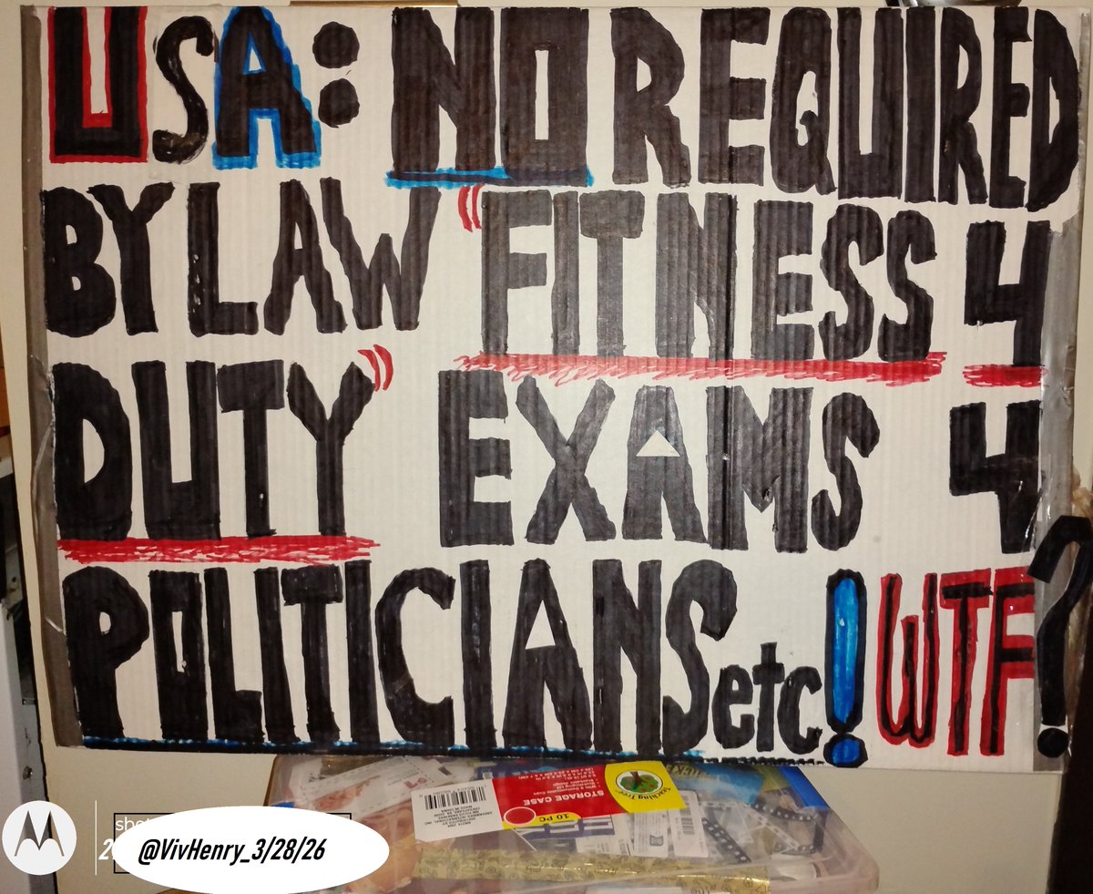 Fitness4DtyExam's tweet photo. 3/28/26:#NoKings #TwinCities
#MentalFitnessMatters #FitnessForDuty #MentalCapacity #DisorderedLeaders (politicians,judges,CEOs,media,Prez Cabinet etc)
#Psychopaths #PathologicalLiars #Narcissists #MalignantNarcissists
#MentalHealthExpertsMatter
#Pathocracy #Psychopathology https://t.co/YFLNKPxtLW