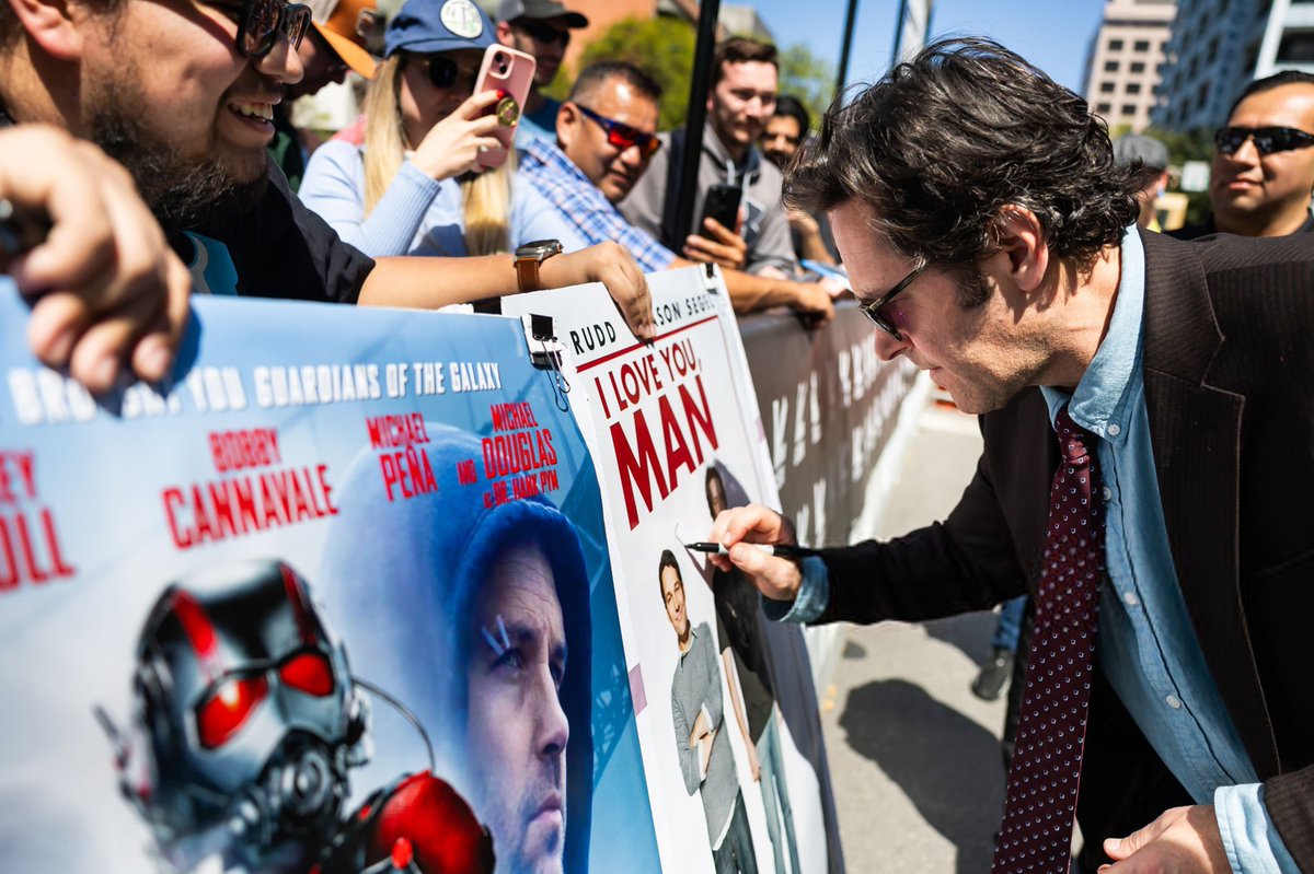 Paul Rudd durante a première de Power Ballad.