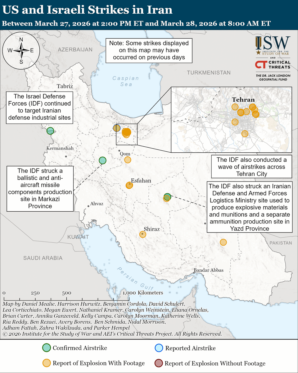 Institute for the Study of War tweet media