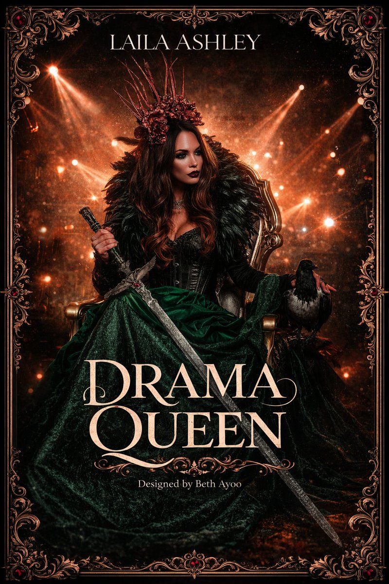 _Bethdesigns's tweet photo. I reimagined this cover as a full-blown spectacle  where drama meets the spotlight.
“Drama Queen” isn’t just a title, it’s a presence that demands the stage.
Concert lighting, regal energy, and cinematic depth all fused into one visual story.
Every edge, every glow, every detail was designed to feel powerful and timeless.
If you want your project to stand out like this, I’m ready to create with you.
Open for commissions   let’s design something unforgettable.

#BookCoverDesign #CoverArt #GraphicDesign #DesignInspiration #CreativeDesign #VisualStorytelling #BookDesign #DesignerForHire #CommissionOpen #BrandingDesign #Typography #DigitalArt #ArtDirection #CreativeCommunity #XArtists #DesignTwitter #FreelanceDesigner #CoverDesigner #ViralDesign #CreativeEntrepreneur
