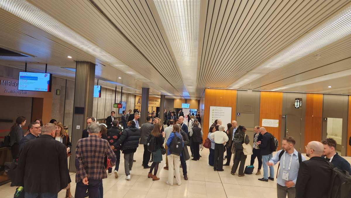 Euro_Psychiatry's tweet photo. Are you ready? The Opening Ceremony begins in 15 minutes!
The wait is almost over! We invite all delegates to start making their way to the Congress Hall for the official start of the Congress. The door will open very soon!
#EPA2026 #EPACommunity #MentalHealth #EPACongress https://t.co/HbI6aU74Bm