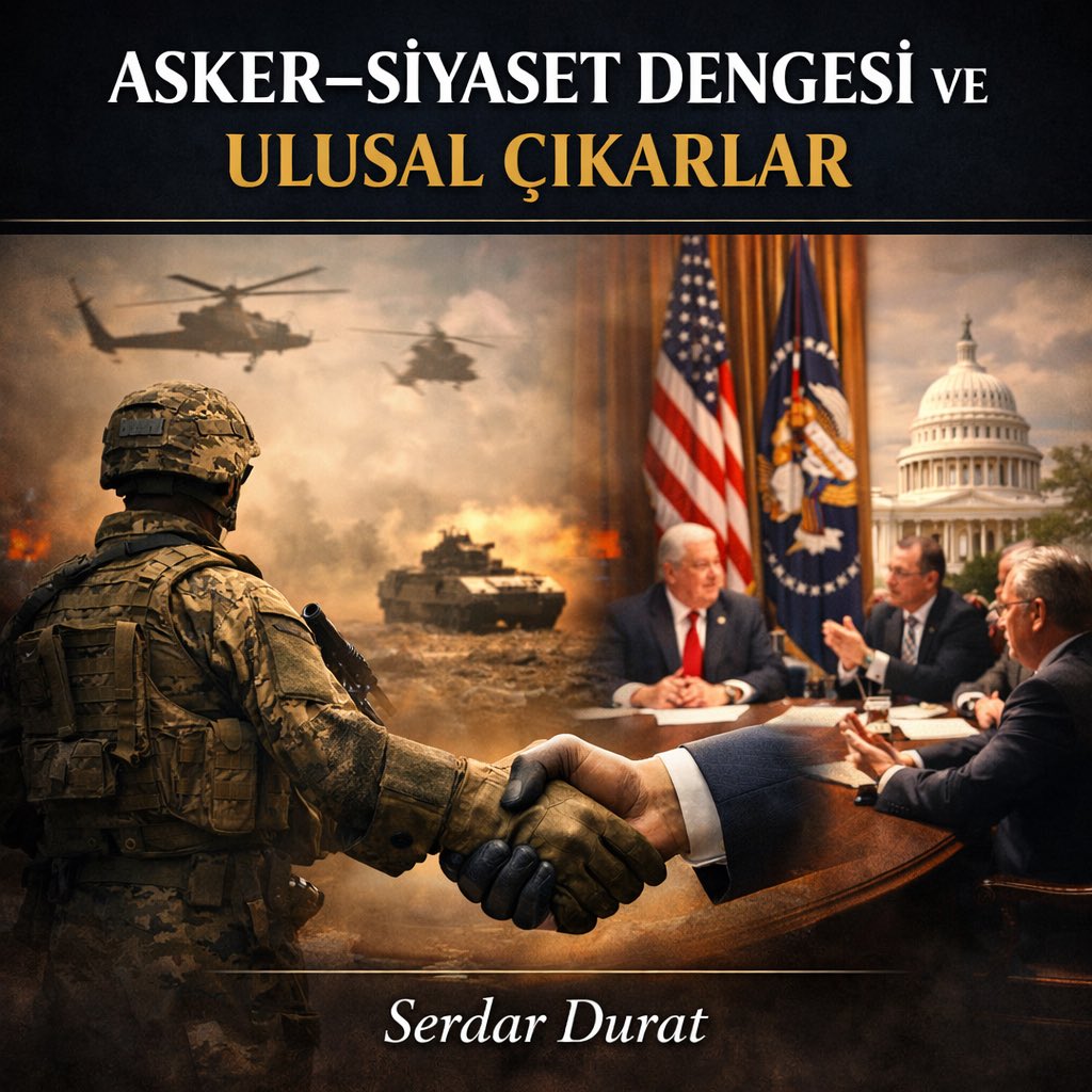 DEMOKRASİLERDE ASKER–SİYASET DENGESİ: ULUSAL ÇIKARLAR VE JEOPOLİTİK GÜVENCE

Özet:

Demokratik sistemlerde asker–siyaset ilişkisi, bir rekabetten ve güç mücadelesinden çok, devlet aklının iki temel unsurunun dengeli etkileşimi olarak değerlendirilmelidir. Bu makalemde, söz konusu