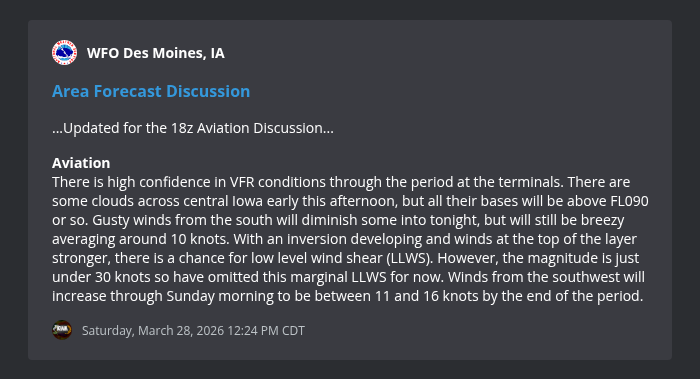 Iowa Weather Network tweet media