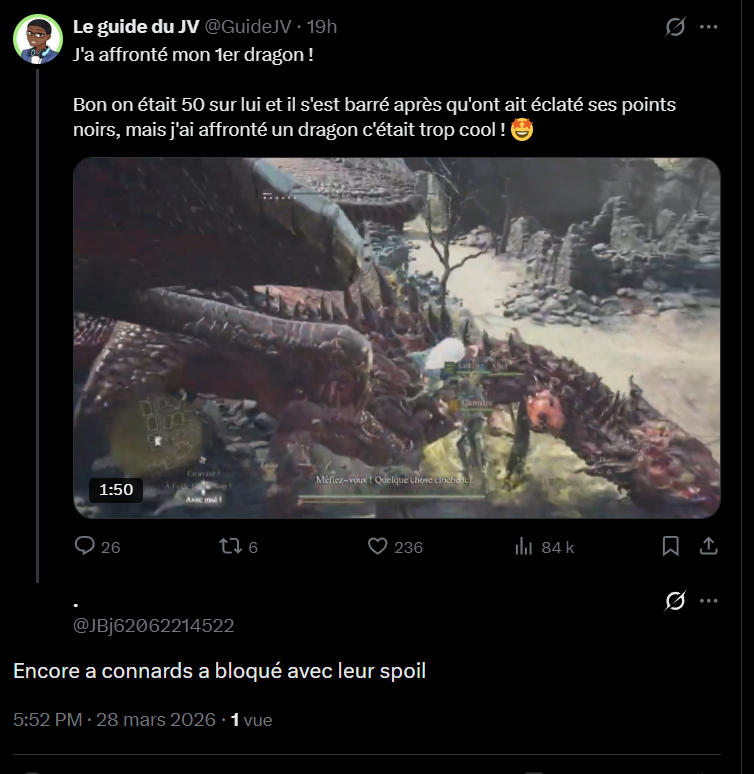 Le guide du JV tweet media