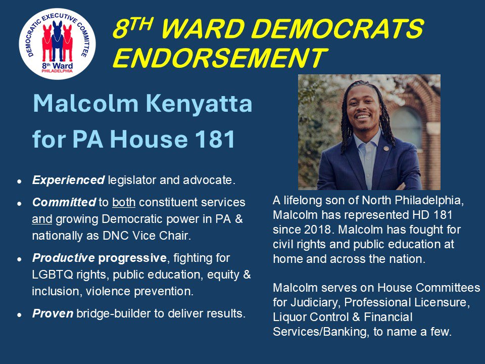 Philly 8th Ward Democrats (we/us) tweet media