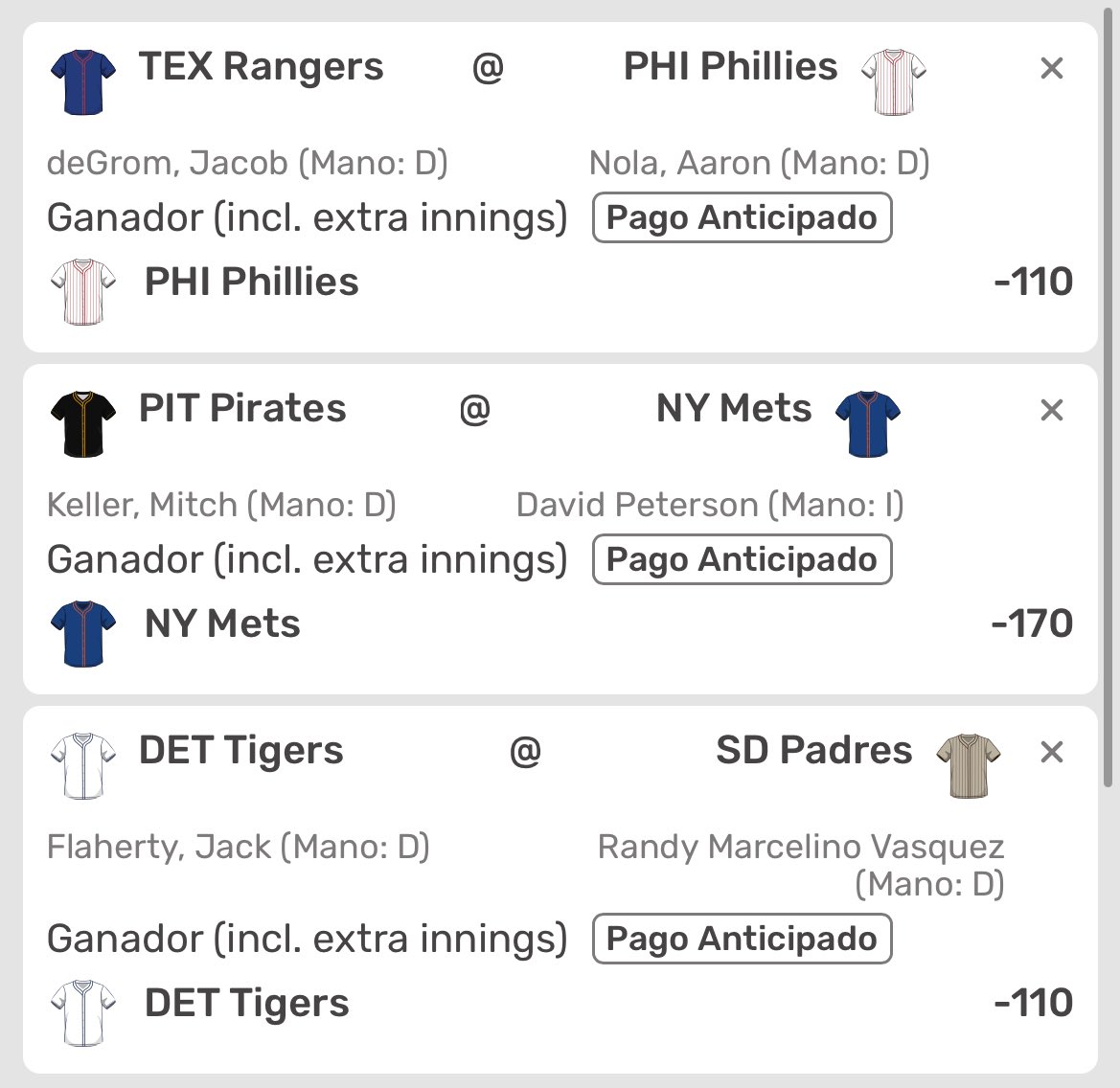 moravipp's tweet image. Me mataron el momio de PHI Phillies después de la lesión de deGrom, se juega aún 👀