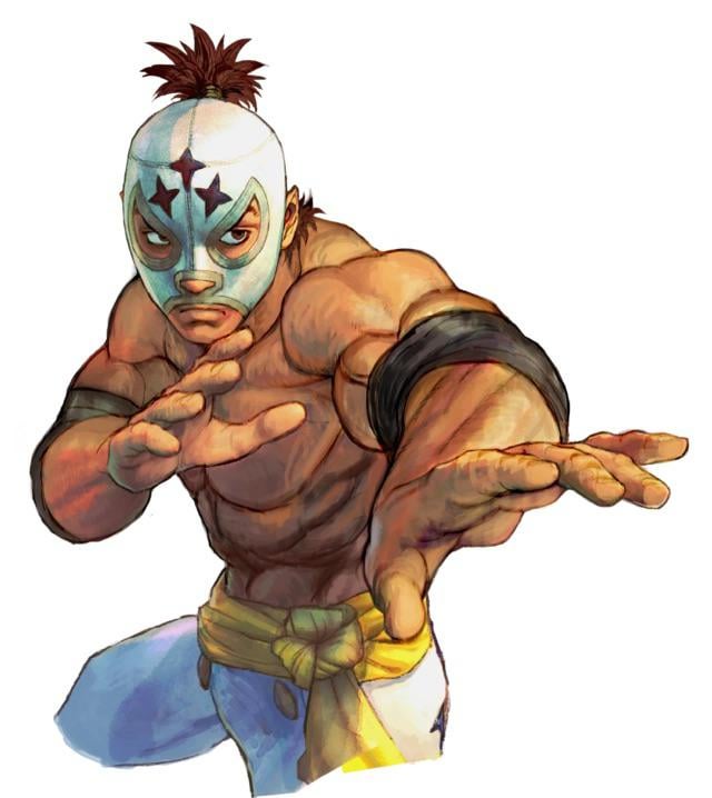 So after Capcom doubled down on the cousin stuff, I've been forced to disown Alex. I am now an El Fuerte Stan. Capcom forced my hand