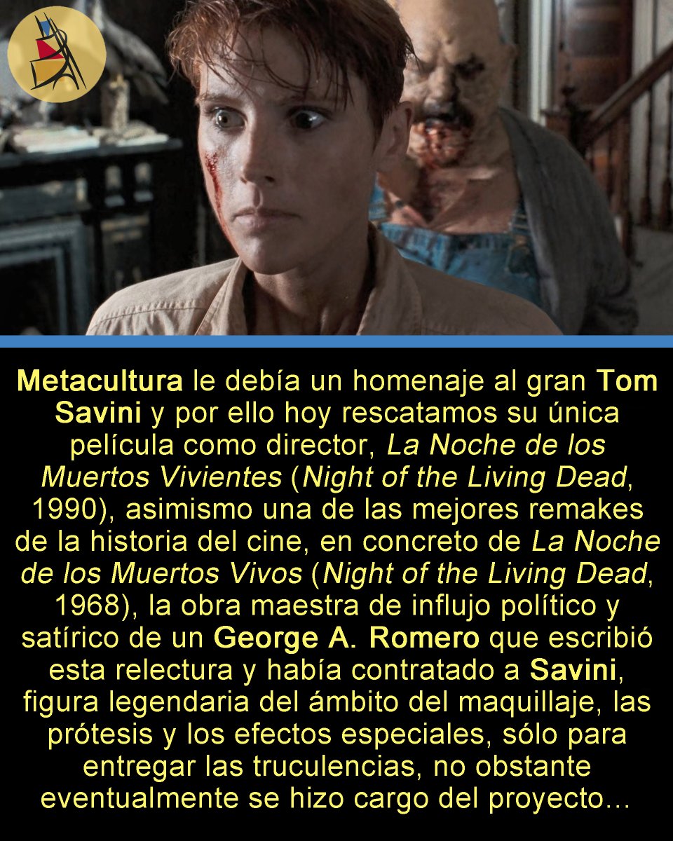 Cine - Rescates - La Noche de los Muertos Vivientes (Night of the Living Dead, 1990), de Tom Savini (<a href="/OfficialNOTLD/">Night of the Living Dead © Image Ten, Inc.</a>/ #NightoftheLivingDead/ #TomSavini/ #GeorgeARomero/ #PatriciaTallman/ #TonyTodd) - Ortodoxia que funciona - Por Emiliano Fernández
metacultura.com.ar/ortodoxia-que-…