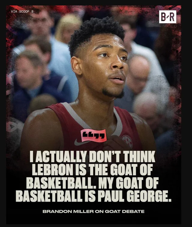 DoctorProfit's tweet image. Student Becomes the Teacher Today!

Prescription Play #1🏀
Brandon Miller o19.5 Points (-115)

#HiveMentality vs #76ers

You guys remember when Brandon Miller basically called Paul George his GOAT and then we all realized he has the same game?

Even with Embiid back in the mix,