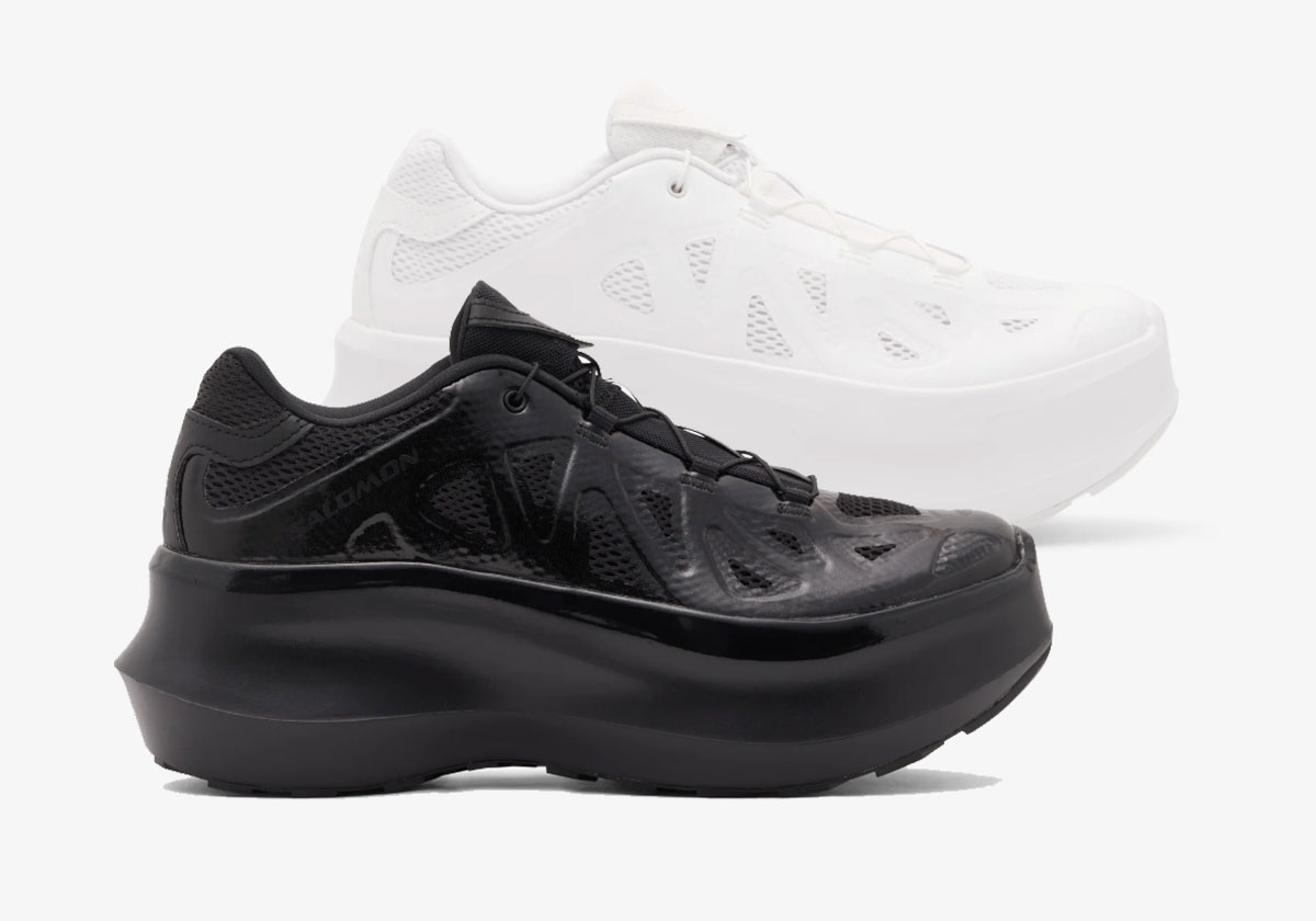 【新品未使用】SS26 コムデギャルソンXサロモン　23cm SALOMON×COMME des GARCONS 24AW XT-6 Expanse Platformスニーカー