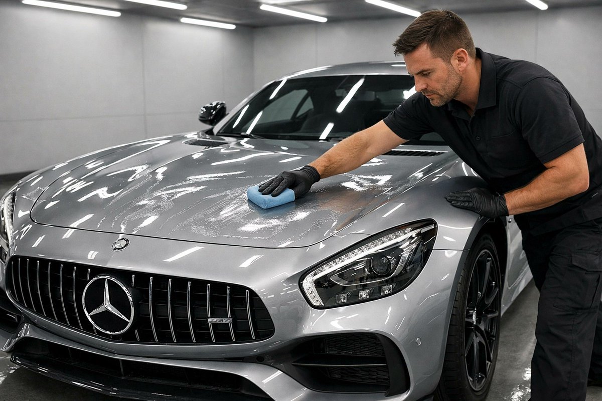 enthusiast18714's tweet image. Why do we keep it in-shop? 🏥 Because perfection requires a controlled environment. For LPPF &amp;amp; Ceramic Coatings, you need zero dust, consistent lighting &amp;amp; temperature control. Your car deserves the best setting for a flawless finish. 🏁 #ShopOnly #CeramicEnthusiasts