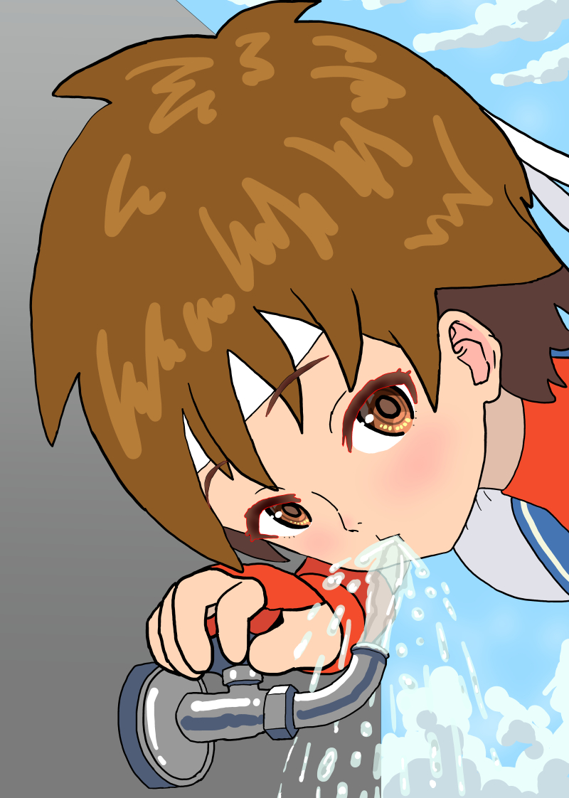 nokironoki_'s tweet photo. 水道水 Tap water #春日野さくら #SakuraKasugano https://t.co/UwnjnLFAuh