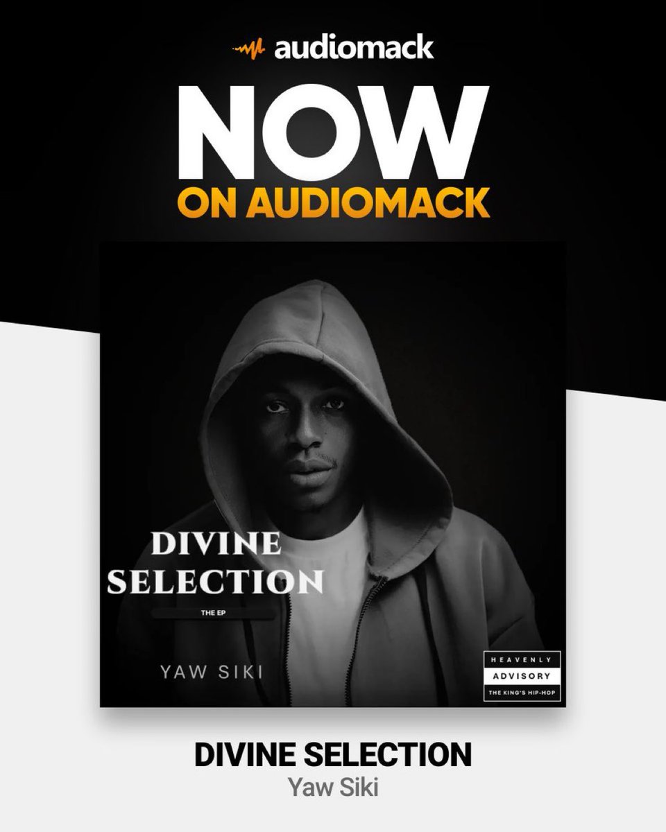 RapGhana's tweet image. 🎙️ #OUTNOW 🚨
IT'S FINALLY HERE 🇬🇭🕊️

👤 @YAWSIKIGH
💿 DIVINE SELECTION EP

OUT NOW ‼️ #GHANARAP 🇬🇭 🔥 👇