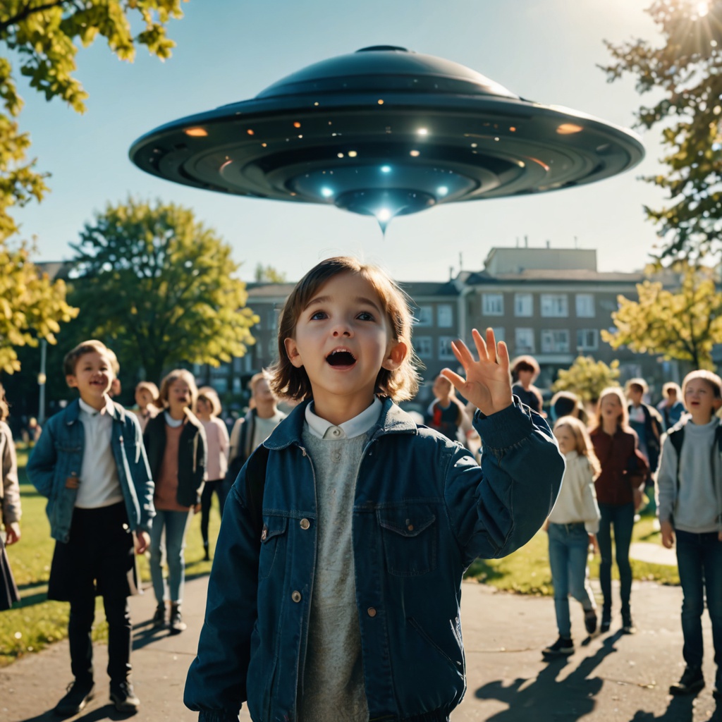 ottow33's tweet photo. 韓国版アリエル小学校UFO事件 1973年。

Netflixで放送中のスティーヴン・スピルバーグ制作のUFOドキュメンタリー『インカウンター：UFO遭遇』の「第2部 信じる人々」では、1994年9月16日、アフリカ・ジンバブエ・ルワ州アリエル小学校で起きた、62人の子どもたちが庭に着陸した世代のUFOから降りてきた宇宙人と10メートルの距離で接近遭遇した事件が取り上げられている。

アリエル小学校の運動場に降り立った宇宙人は、子どもたちに脳と胸の振動とテレパシーで「技術発展の危険性、環境破壊の危険性」を伝え、「自滅の道へ向かう地球文明のために目を覚ましていろ！」というメッセージを受け取ったという。

同様の事件が韓国でも実際に起きていた。

1973年4月13日昼12時23分頃、忠清南道保寧郡洛東面にある洛東小学校の生徒たちが、運動場から学校上空を低く飛行する2機のUFOを集団で目撃した。

当時、直径2メートルに達する白い円盤サイズのUFOが2機、体育の時間に運動場にいた数十人の生徒に目撃された。 当時、彼らの頭上を静かに飛んでいた二機の飛行体には、全く飛行音がなかった。

目撃者の中には学校の校長や教師も多く含まれていた。 2機のUFOは学校前の小さな山の山頂付近に着陸したが、しばらくして離陸し、そのまま飛び去ってしまった。

事件後、洛東小学校はこの事実を文部科学省に資料として提出したが、当時の韓国教育省は事件に関する調査報告書さえ受け取っておらず、まるで狂人扱いしたとされている。

2機のUFOが着陸した地点を実際に調査した科学者は、現地の空でUFOを実際に目撃したこともある。 私はこの学校を実際に見学したことがある。ナクトン小学校でUFOを目撃した子どもたちも、アフリカ・ジンバブエのアリエル小学校の生徒と同程度に多いことが特徴だ。