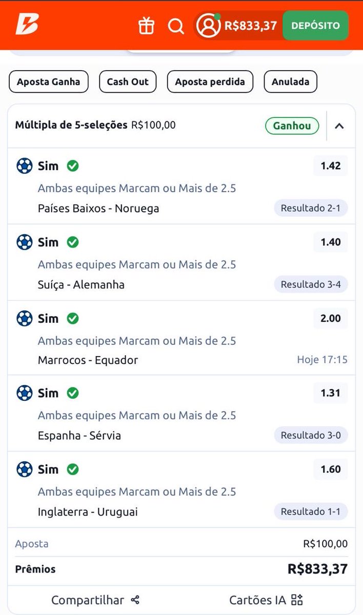 Ontem até q foi fácil