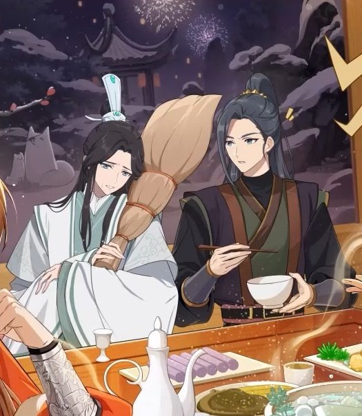 withhualian's tweet photo. This scene from the novel HAHAHSHSSHSHSH 😭🧹 https://t.co/5ID2dZZKne