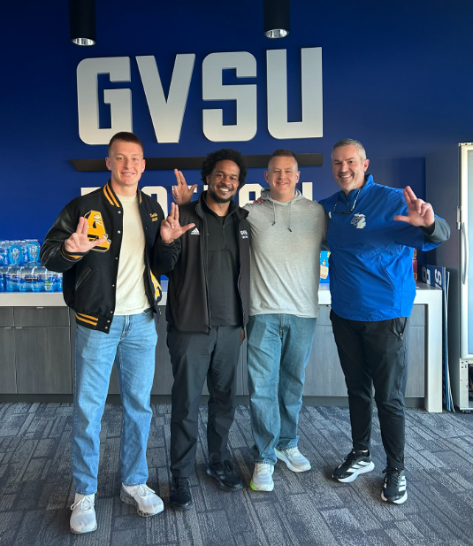GVSU FB Recruiting tweet media