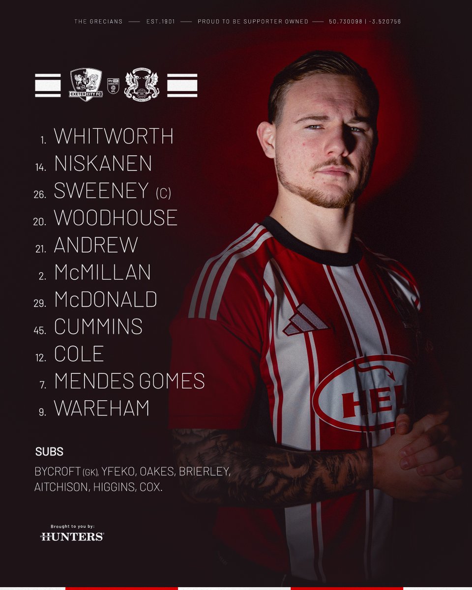 Exeter City FC tweet media