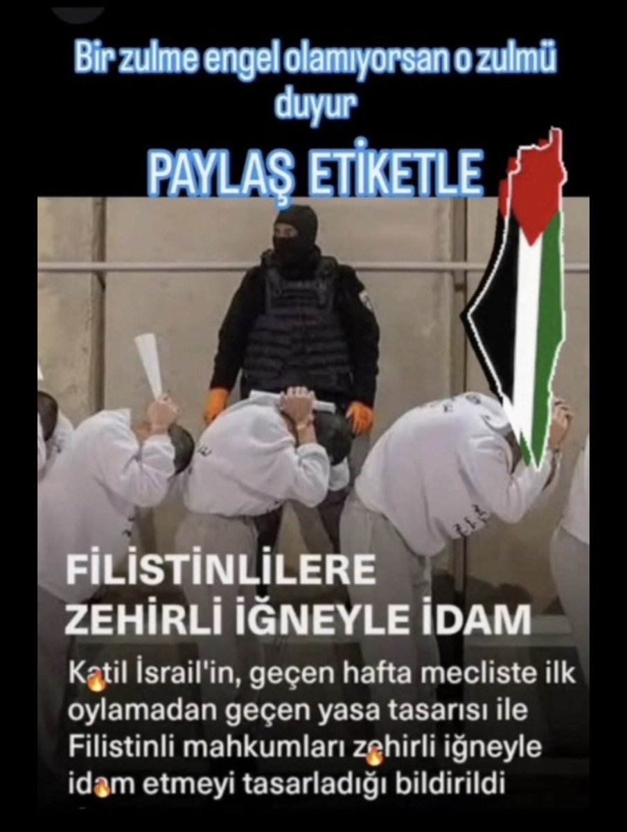 EYY MÜSLÜMAN

SUSMA,ÖFKEN DİRİ OLSUN

KARDEŞLERİMİZİ 
İDAM EDECEKLER

GAZZE İÇİN AYAĞA KALK

BU SOYKIRIMA DUR DE…

Gazze İşgaline Hayır #NoToGazaOccupation