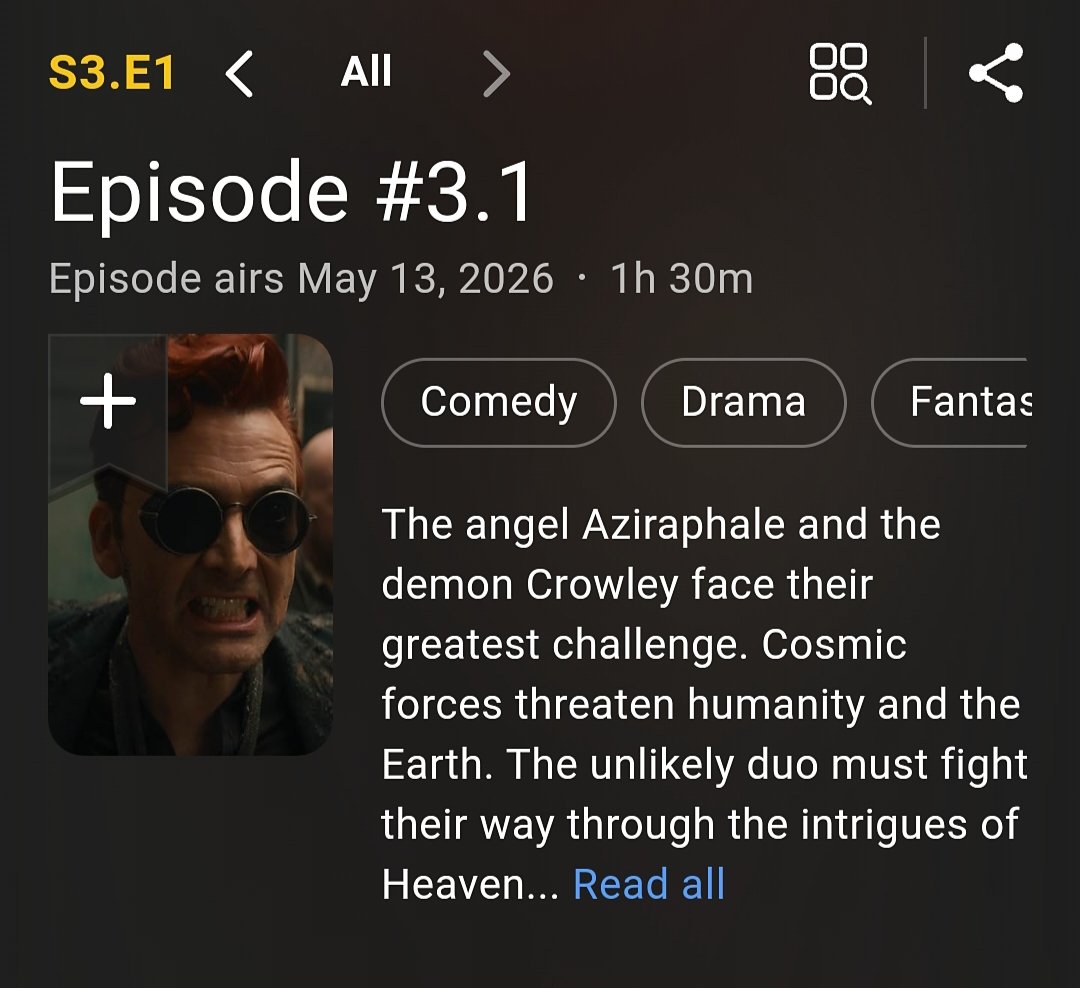 DmittZelf 🪽 | MAY 13 GOOD OMENS 3 tweet media