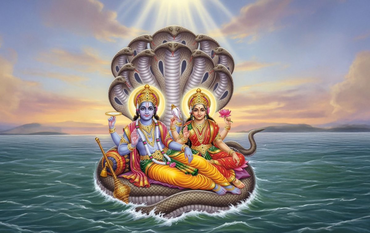 SarikaSabharwal's tweet photo. Tomorrow is Kamada
Ekadashi , observed in the
month of Chaitra and
dedicated to Lord Vishnu. It is
considered a powerful day to
observe a fast and offer
sincere prayers. It is believed
that worship on this day helps
fulfill wishes, reduce the
effects of past sins, and bring https://t.co/cwP7CMCyck