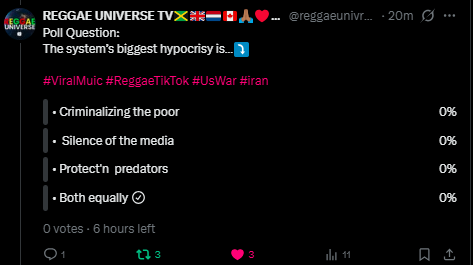 DᗩNCEHᗩLL STᗩRZ RᗩDIO🇯🇲🇬🇧🇳🇱🇨🇦🙏🏾❤️💛💚 tweet media