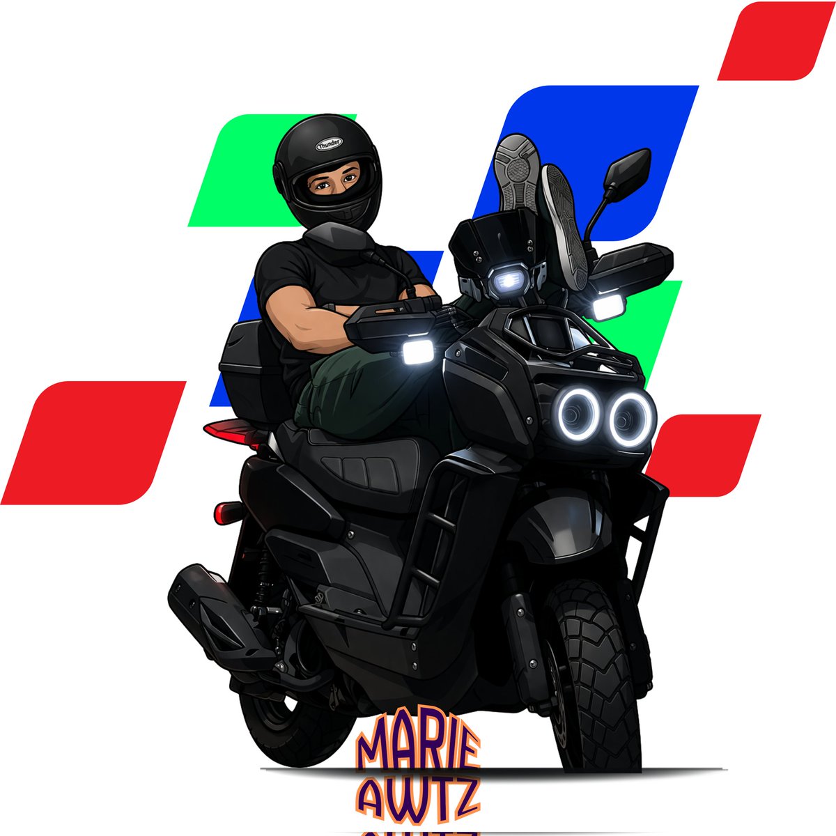 MarieAwtz's tweet photo. DONE N DELIVERED BIKE ART  🎨 

HMU FOR YOURS!

#MotorcycleLife #BikeLife #Superbike #BikeUpgrade #FirstBike #BikeBuild #BikeMods #BikeLovers #Motorbike #RideOut #CafeRacer #Sportbike https://t.co/Czo11P5hhs