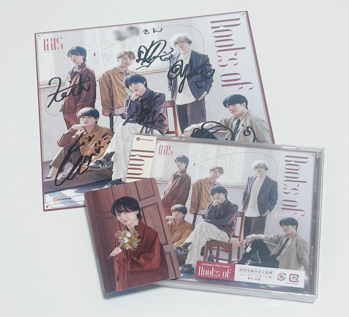 ksn_oky_4's tweet image. IXISデビューミニアルバム『Roots of』 発売記念インターネットサイン会💐✍🏻 #IXIS
