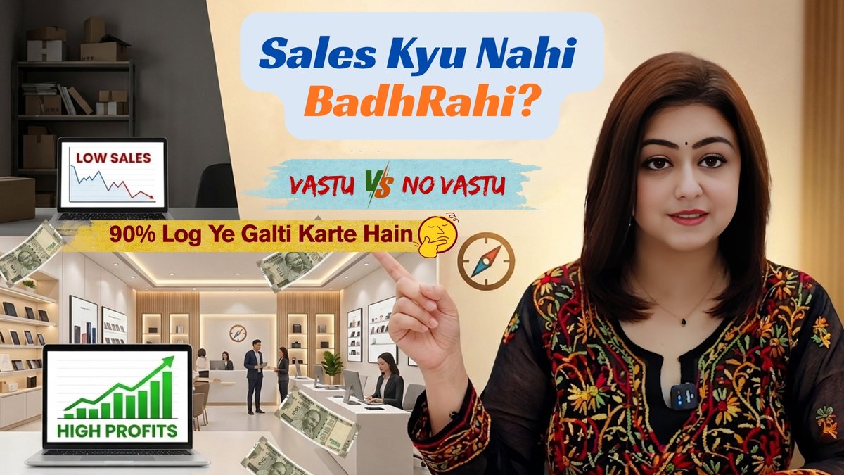 KkomalVasisht's tweet image. Kya aapka business chal raha hai par sales nahi badh rahi? 😔
Video link: youtu.be/4_h26xRM5_Y

#BusinessVastu #SalesNahiBadhRahi #IncreaseSales #CashFlow #ShopVastu #OfficeVastu #BusinessGrowth #MoneyProblems #SmallBusinessIndia #EntrepreneurLife #HindiBusiness