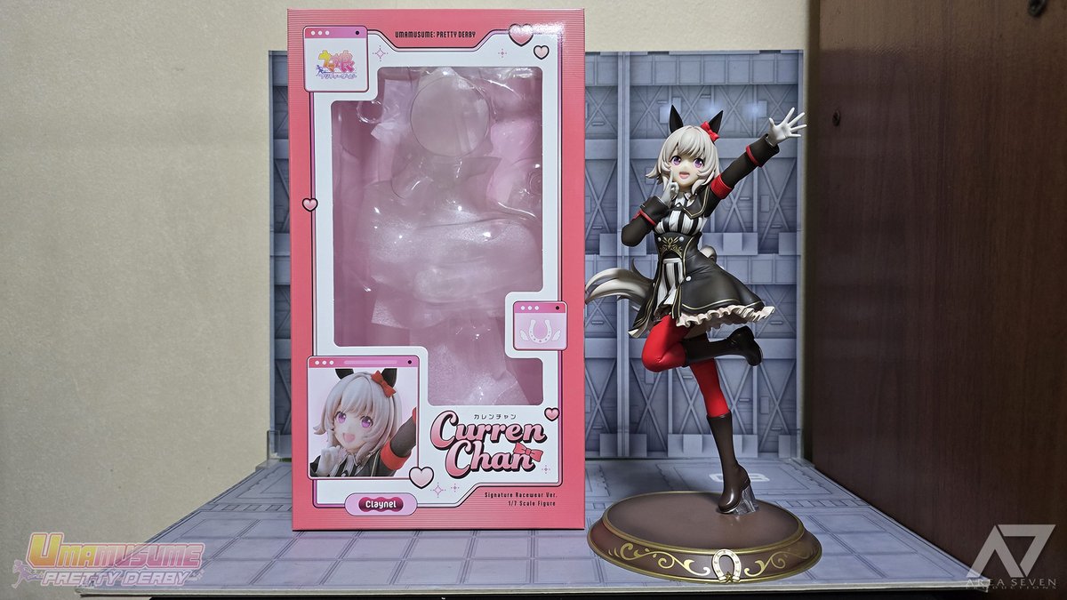 areaseven's tweet photo. Curren Chan 1/7 scale figure [Claynel, 2025]
#umamusume #ウマ娘 #currenchan #カレンチャン #lookatcurren #cygames #claynel #goodsmilecompany #animefigures https://t.co/i8VS1jPMAe