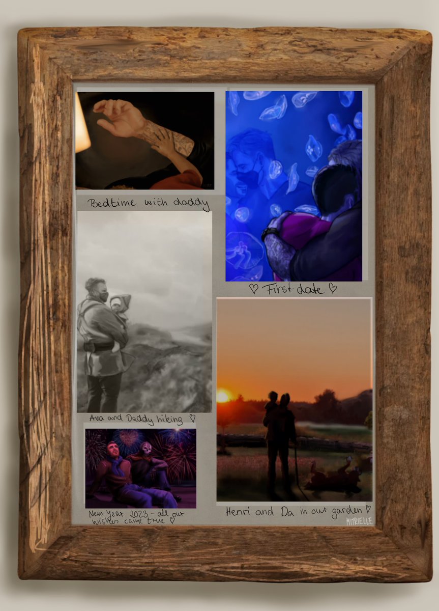 mitrielle's tweet image. You may have noticed the photo gallery in the hall. Here they are again  in full-screen view as a bonus. Since I wanted to make things  particularly hard for myself, I added a few new pieces alongside some of  my older works that I shamelessly put in there!