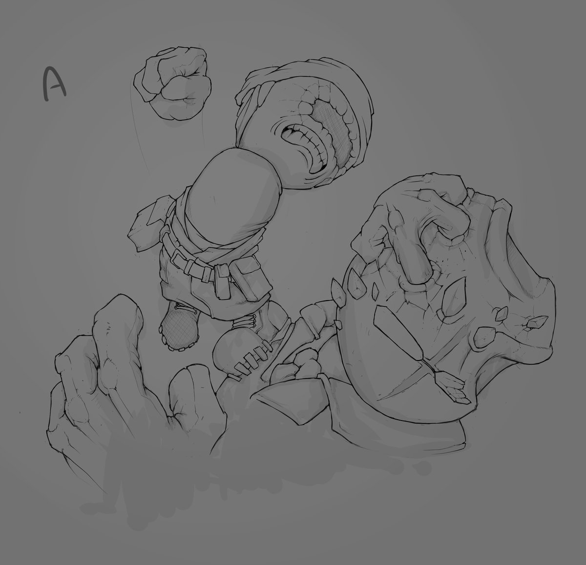 Stream drawing.