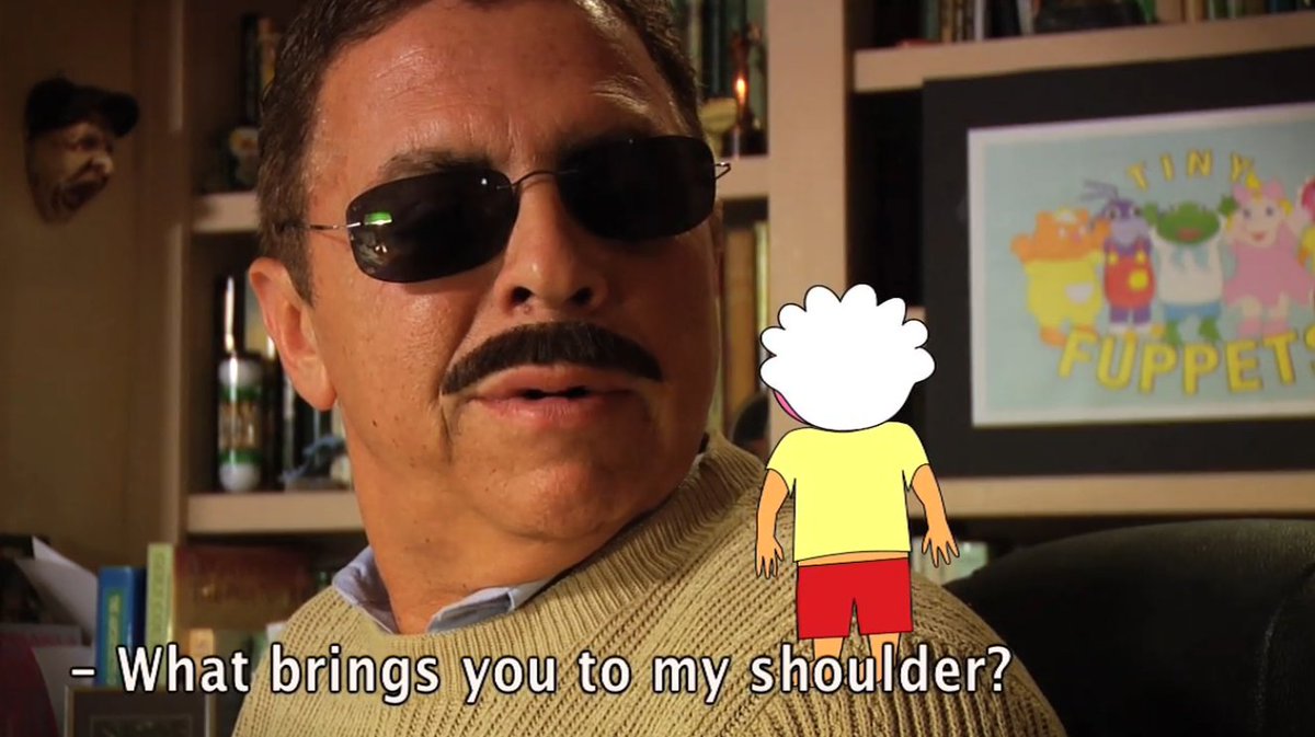 8LivesVideoS's tweet photo. @Carlos_Film You can't have this collection without Arturo Lima with the Tiny Fuppets' Animanuel. https://t.co/hjwOGpPtod