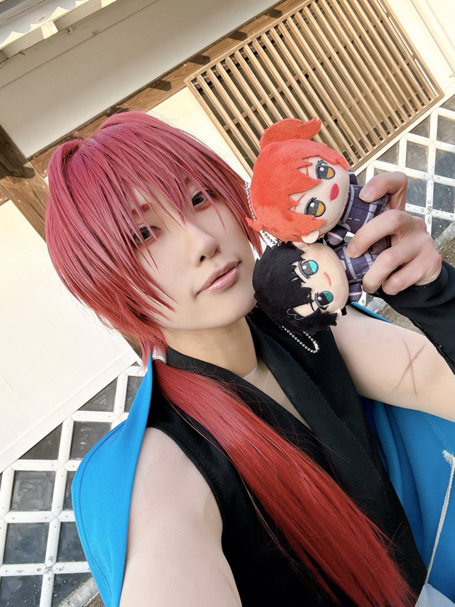 久しぶりにワプステ来た！sighさん <a href="/sigh_photo/">sigh🐇</a> に原田左之助通常と浅葱の羽織霊衣撮ってもらったよー！
写真はぐだずとの写真でご満悦な左之助。
さのすけのぬいはまだですか！？
sighさんまた遊んでください😆

#ワープステーション江戸
#麗yers
#reiyers
※特別な許可を得て撮影しております