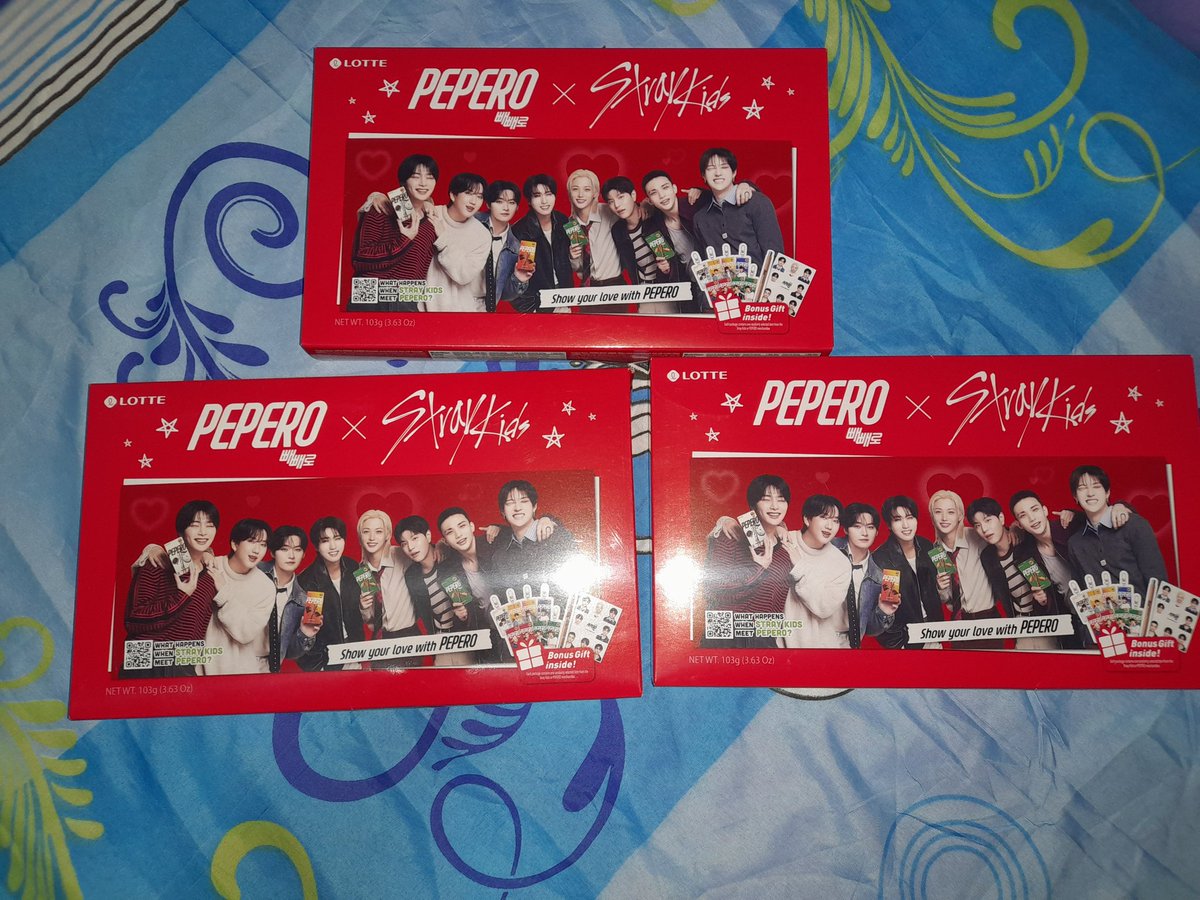 mae4everrr's tweet image. Late post. Ito mga pulls ko sa Stray Kids Pepero (bought from Shopwise Gateway Cubao). Wala ang 2Min ko. Wala ding keychain.
#StrayKids #SKZ #Pepero #StrayKids_Pepero