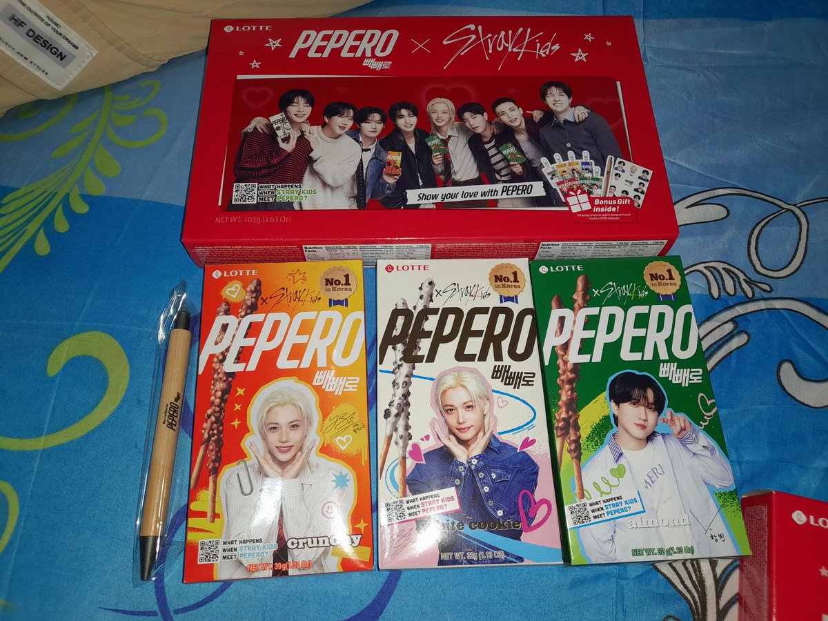 mae4everrr's tweet image. Late post. Ito mga pulls ko sa Stray Kids Pepero (bought from Shopwise Gateway Cubao). Wala ang 2Min ko. Wala ding keychain.
#StrayKids #SKZ #Pepero #StrayKids_Pepero