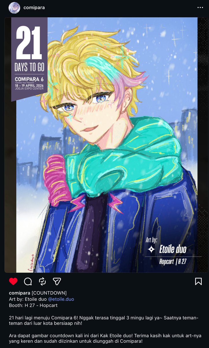 エル🌠 comipara 6 ✩ H 27 📌 tweet media