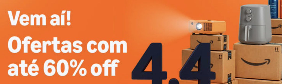 BlackLivros's tweet photo. 🚨 VEM AÍ O 4.4 DA AMAZON

As Ofertas 4.4 acontecem de 30/03 a 06/04, com ofertas especiais no dia 04/04! 

🔔 Ativem as notificações!

🔗 Nosso canal no WhatsApp: 
https://t.co/GM24lcNzaG

🔗 Nosso canal no Telegram: 
https://t.co/D8v9w7xVHS https://t.co/a3Zq8Xa2ZO
