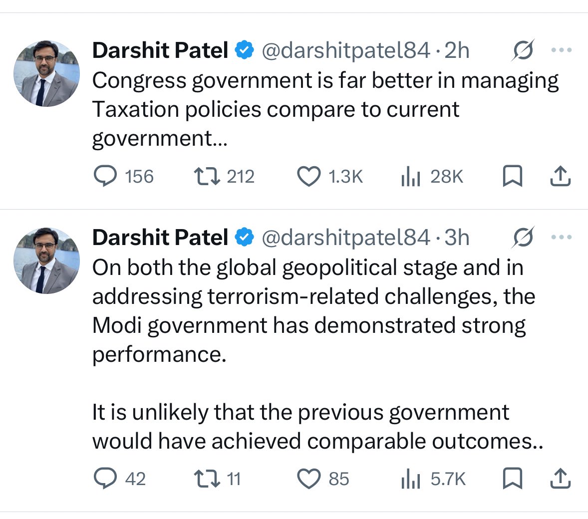 Darshit Patel tweet media