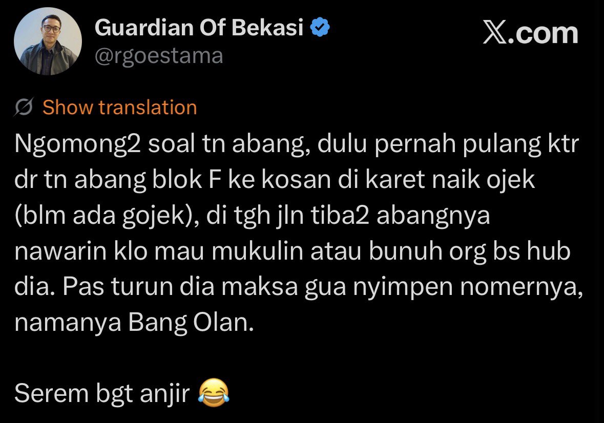 Guardian Of Bekasi tweet media
