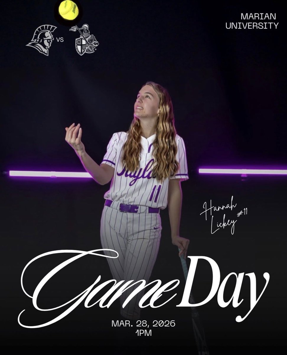 Taylor University Softball tweet media