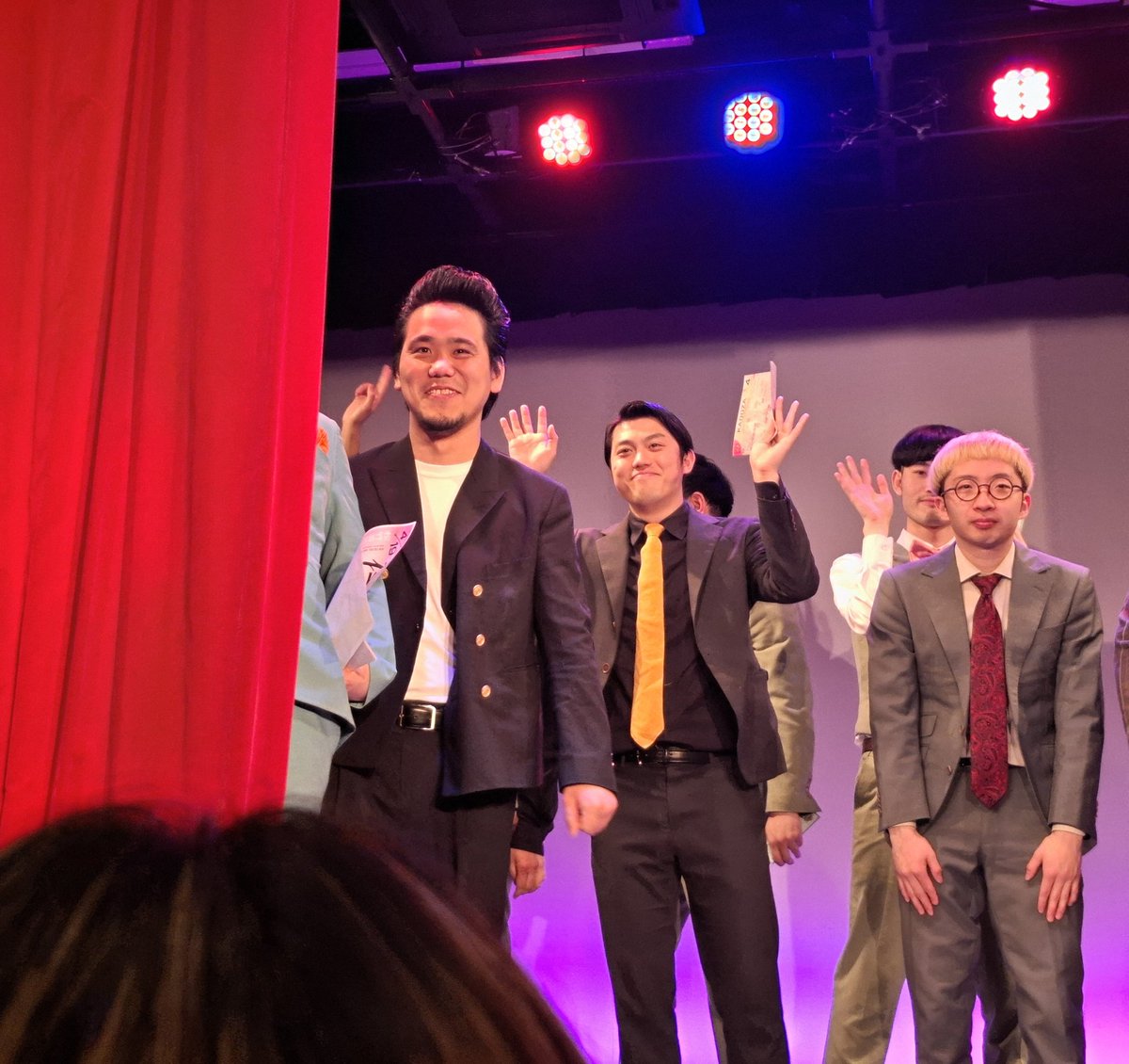 owarai_love1's tweet image. #心斎橋角座 にて開催された
【HEAD入れ替え戦】観に行って来ました🤗
#3番ゲート さんの出囃子もコンビ名スクリーンも良くって、ネタめっちゃくちゃ面白くって最高～🤣🤣🤣

#HEAD
#松竹ヘッド
#HEAD入れ替え戦
#3番ゲート