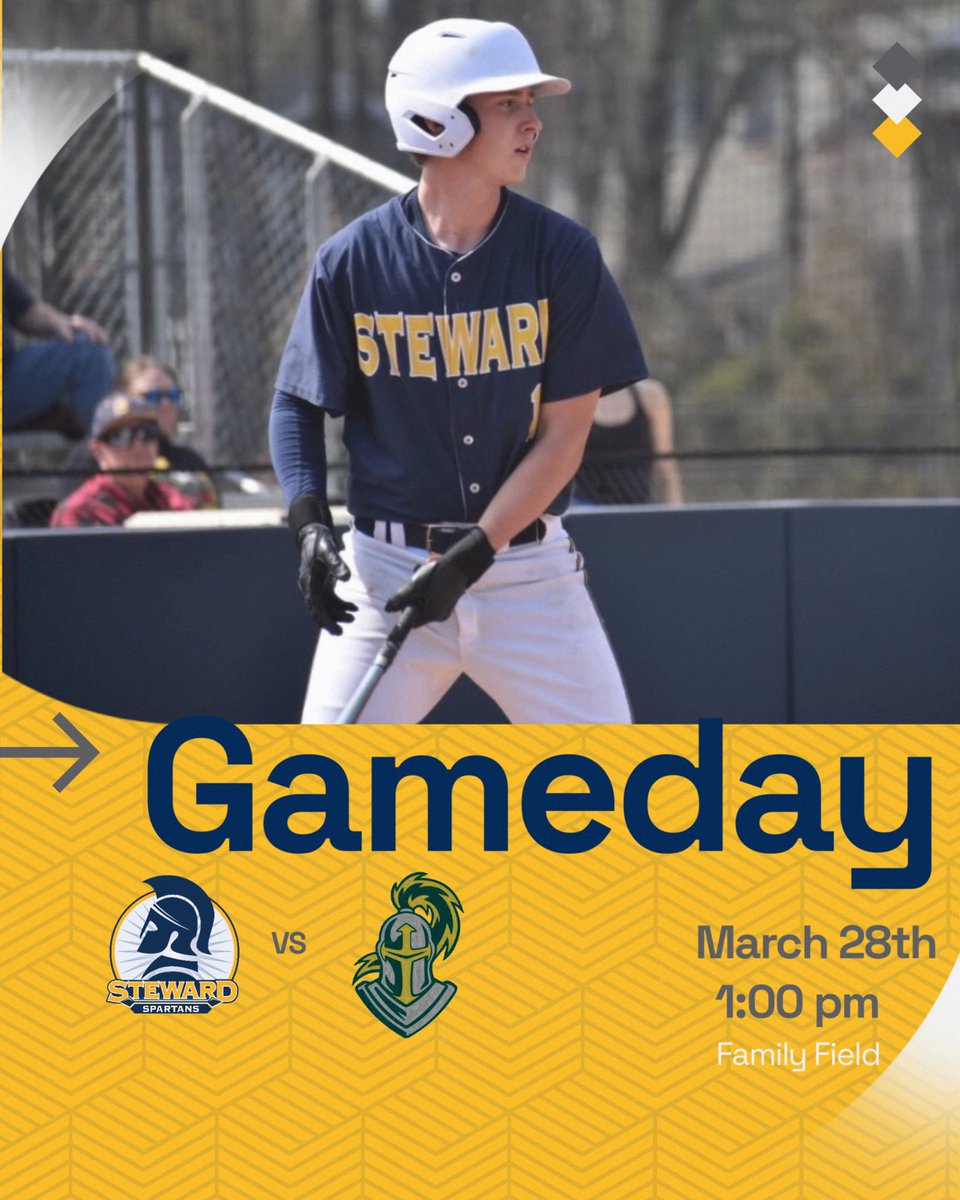 StewardSpartans's tweet photo. ⚾️GAME DAY⚾️

The Spartans host Catholic this afternoon at 1pm! Come support the team or watch live on NFHS Network! #GoSpartans #804varsity @henricosports https://t.co/WeUCwK8FAQ